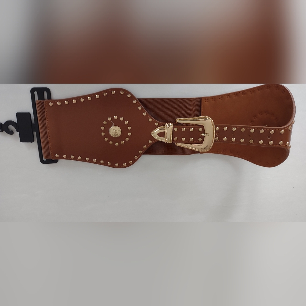 NWOT Brown Studded Belt